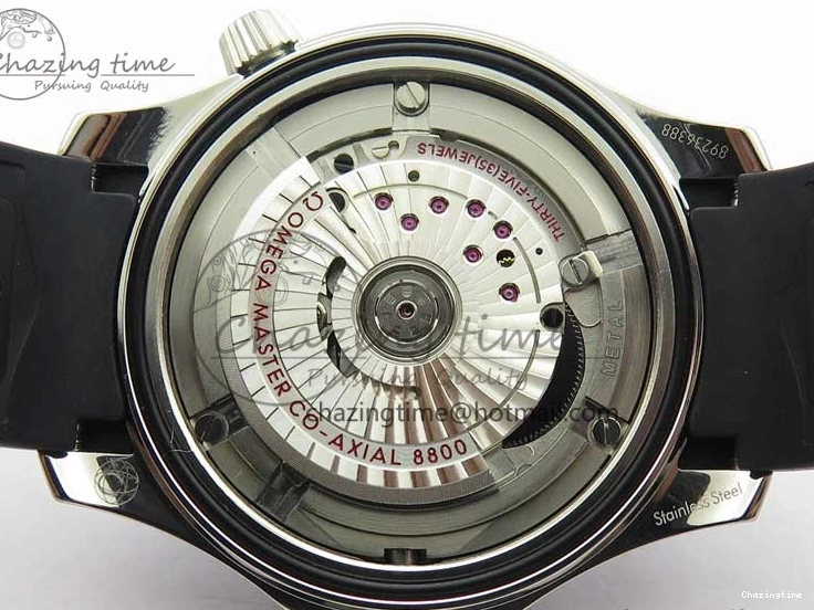 0410 2019 Seamaster Diver 300M OMF Best Edition Black Ceramic White Dial on Black Rubber Strap A WaterResistant 7938